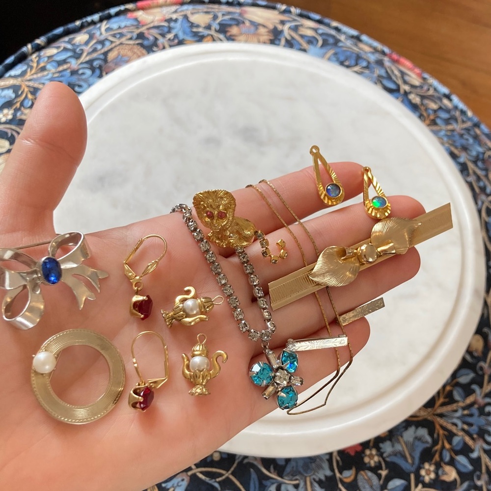 Vintage Mid-Century Jewelry Lot